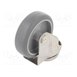 1 pcs x RADER - MX075TPAHS - Transport wheel, Ø: 75mm, W: 24mm, H: 101mm, torsional, 60kg, MX
