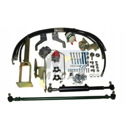 Power steering C 330 cylinder via flat axle compressor