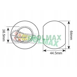Lower link ball, category 3 3 964370