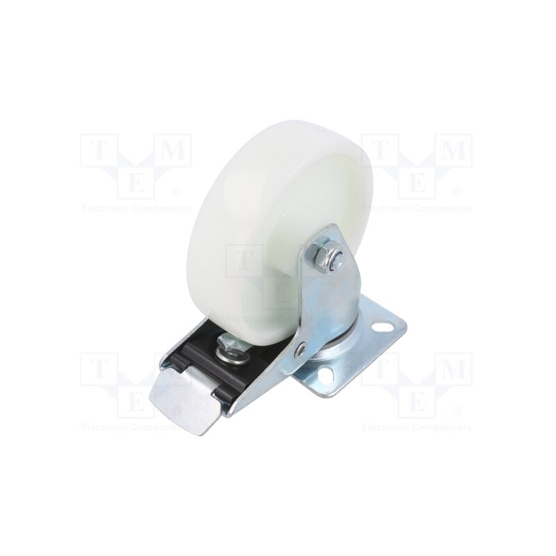 1 pcs x RADER - KPE-PPB 125S-HC - Transport wheel, Ø: 125mm, W: 37mm, H: 156mm, torsional with lock