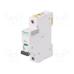 1 pcs x SCHNEIDER ELECTRIC - A9F06110 - Circuit breaker, 230VAC, Inom: 10A, Poles: 1, Charact: B, 10kA, IP20