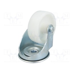 1 pcs x RADER - KJE-PPB 80S - Transport wheel, Ø: 80mm, W: 32mm, H: 105mm, torsional, 110kg, PPB