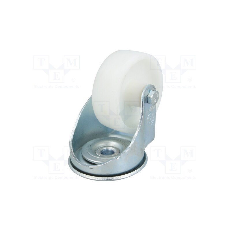 1 pcs x RADER - KJE-PPB 80S - Transport wheel, Ø: 80mm, W: 32mm, H: 105mm, torsional, 110kg, PPB