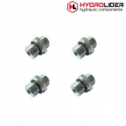 Set of connections for orbitrol m14x1 5 hydrolider