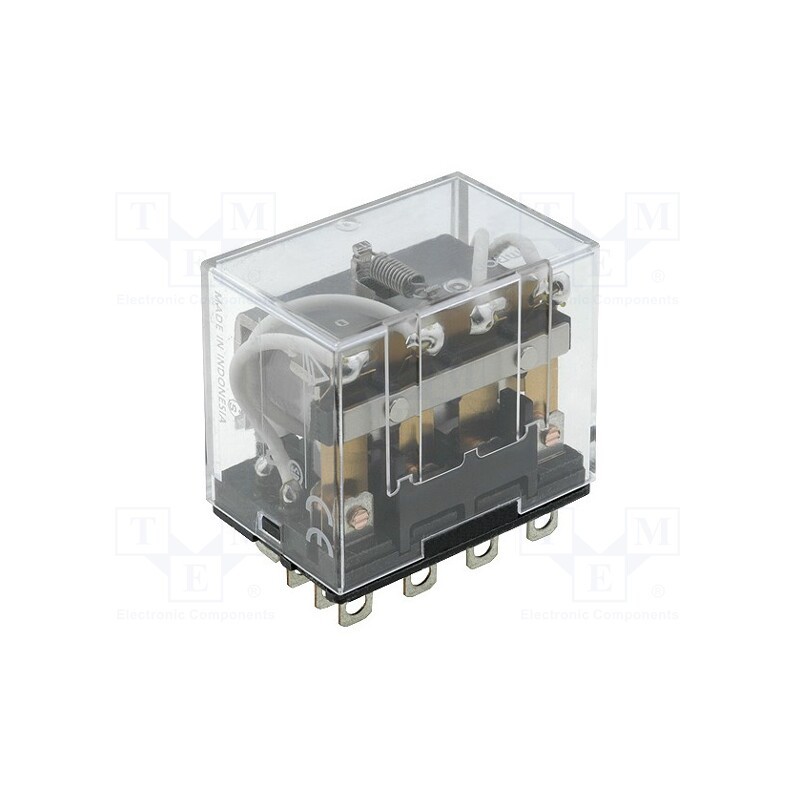1 pcs x OMRON - LY4N 24VDC - Relay: electromagnetic, 4PDT, Ucoil: 24VDC, Icontacts max: 10A