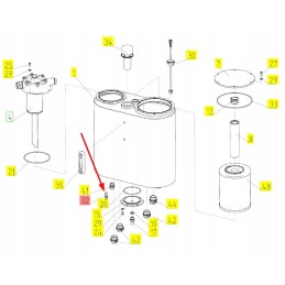 100455695 oil temperature sensor rostselmash