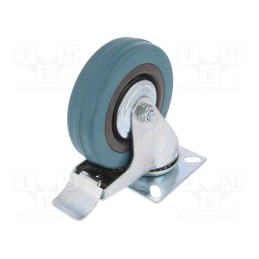 1 pcs x RADER - CKPA-PG 100S-HC - Transport wheel, Ø: 100mm, W: 25mm, H: 130mm, torsional with lock
