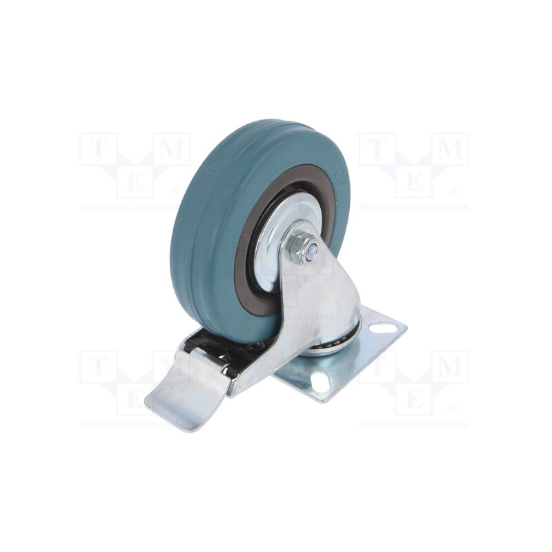1 pcs x RADER - CKPA-PG 100S-HC - Transport wheel, Ø: 100mm, W: 25mm, H: 130mm, torsional with lock