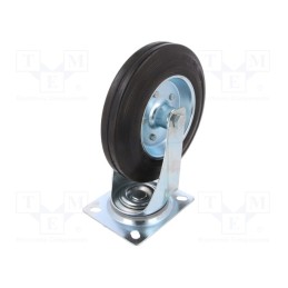 1 pcs x RADER - CKPW-SG 200W - Transport wheel, Ø: 200mm, W: 27mm, H: 237mm, torsional, 230kg, CSG
