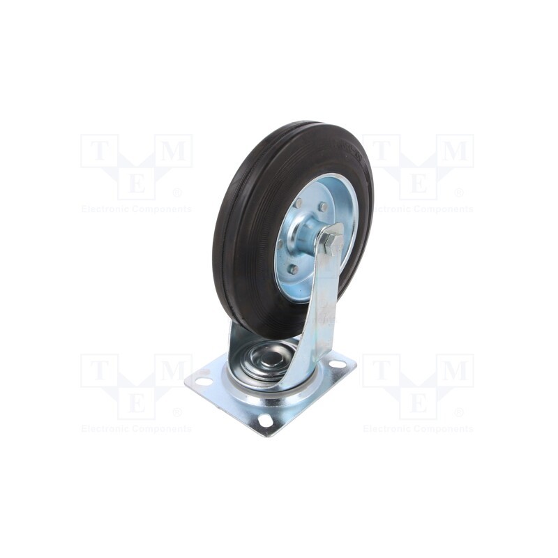 1 pcs x RADER - CKPW-SG 200W - Transport wheel, Ø: 200mm, W: 27mm, H: 237mm, torsional, 230kg, CSG