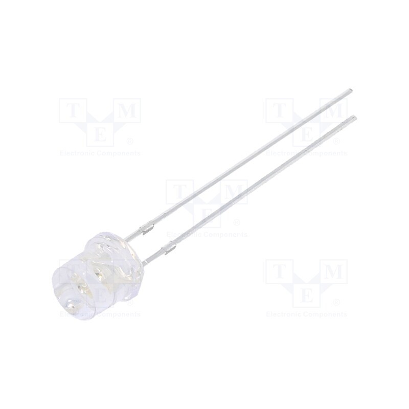 2 pcs x OPTOSUPPLY - OSV5DL57E1A - LED, UV, 140°, 20mA, P: 114mW, 400÷410nm, 3÷3.8VDC, THT