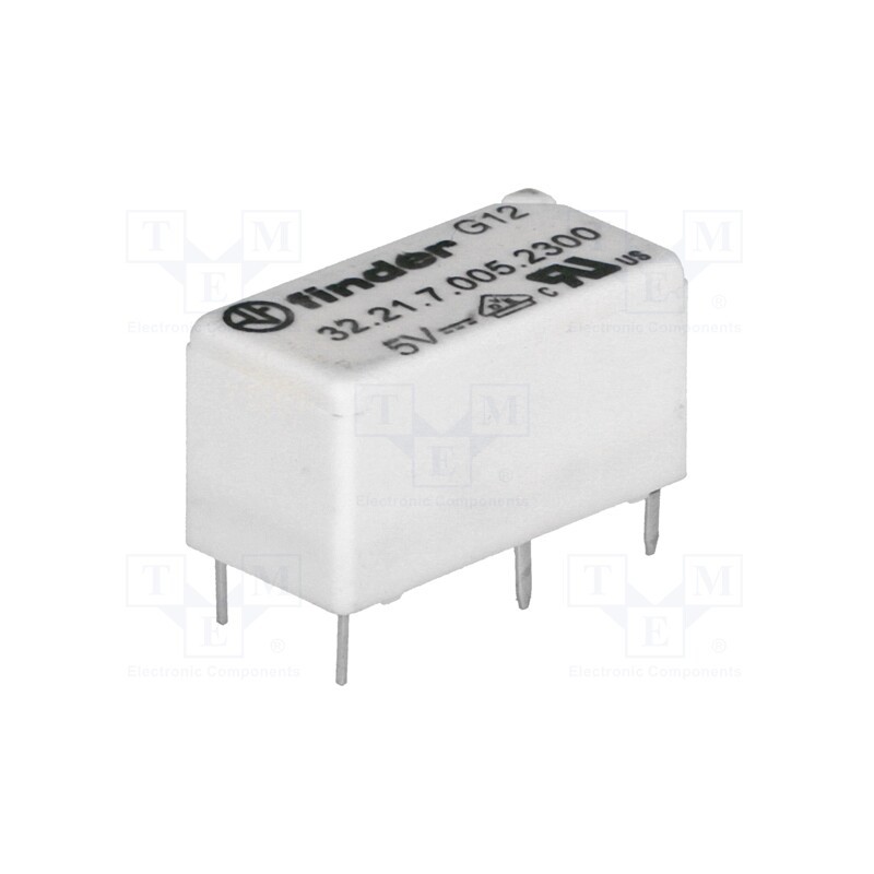 1 pcs x FINDER - 32.21.7.005.2300 - Relay: electromagnetic, SPST-NO, Ucoil: 5VDC, Icontacts max: 15A
