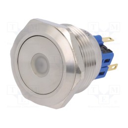 1 pcs x ONPOW - GQ28-11ZD/R/12V/S - Switch: vandal resistant, Pos: 2, SPDT, 3A/220VAC, 5A/24VDC, IP65