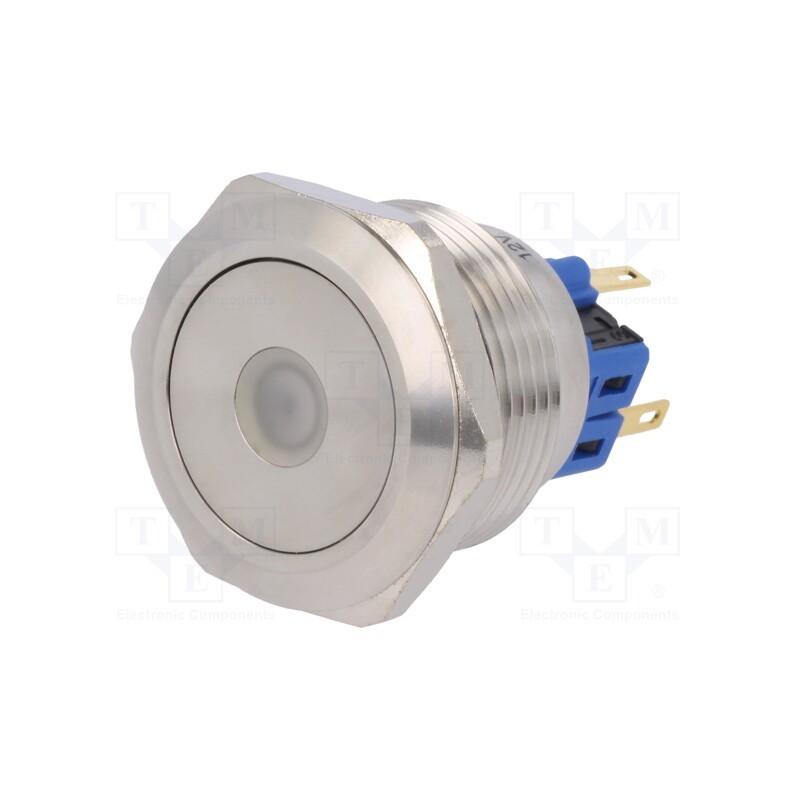 1 pcs x ONPOW - GQ28-11ZD/R/12V/S - Switch: vandal resistant, Pos: 2, SPDT, 3A/220VAC, 5A/24VDC, IP65