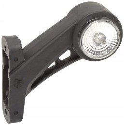 Left side marker lamp, round, 12 24v, orange