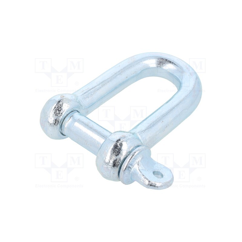 1 pcs x DROMET - SK20 - Dee shackle, steel, for rope, zinc, 20mm