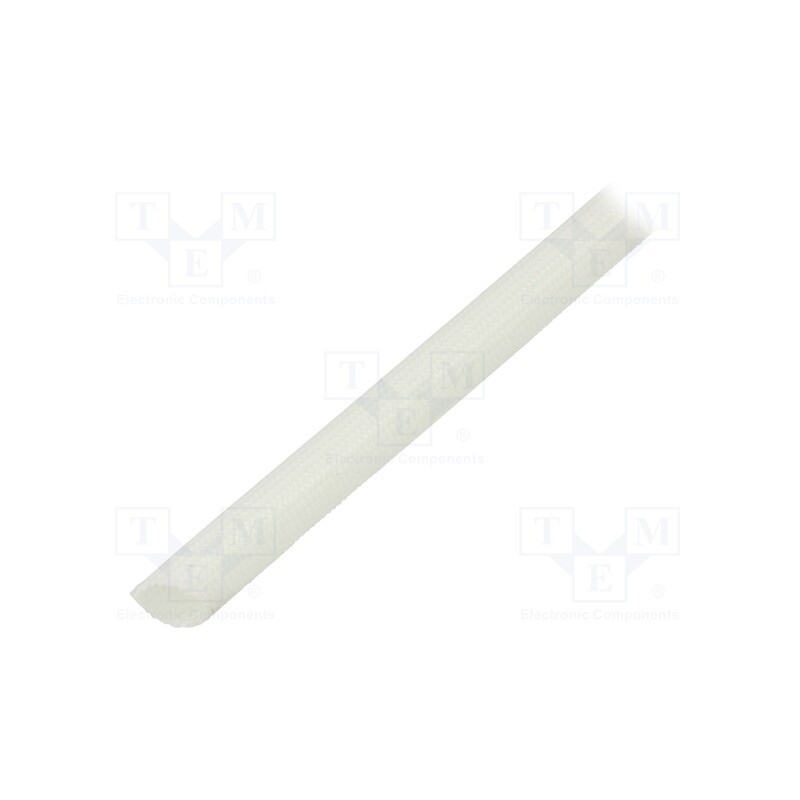 100 m x SYNFLEX - 3150005011 - Insulating tube, fiberglass, natural, max.180°C, Øint: 5mm