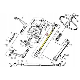 Steering shaft c 330 50016031