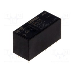 1 pcs x OMRON OCB - G2RL-24 5VDC - Relay: electromagnetic, DPDT, Ucoil: 5VDC, Icontacts max: 8A, PCB