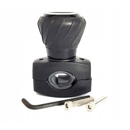 Universal handlebar knob with ball bearings