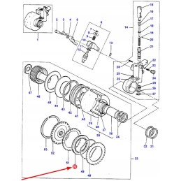 6249028m91 set of friction plates
