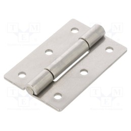 1 pcs x ELESA+GANTER - GN 136-NI-40-60-B - Hinge, Width: 40mm, stainless steel, H: 60mm