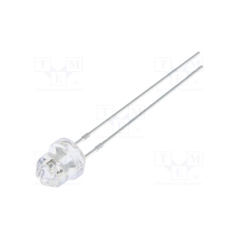 2 pcs x OPTOSUPPLY - OSY5RSEDD1A-1.8HZ - LED, 4.85mm, yellow, blinking, 500÷750mcd, 3÷5V, 20mA, No.of term: 2