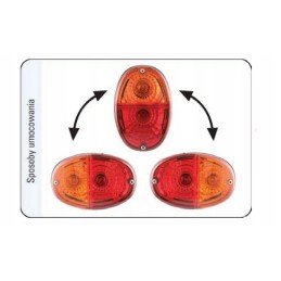 LP zetor john deere rear combination lamp