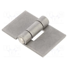 1 pcs x ELESA+GANTER - GN 1362-NI-60-40-A-BL - Hinge, Width: 60mm, stainless steel, H: 40mm