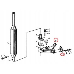 Ursus C 330 exhaust manifold gasket