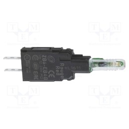 1 pcs x SCHNEIDER ELECTRIC - ZB6EB1B - Illuminating unit, 16mm, Harmony XB6, -40÷70°C, Illumin: LED