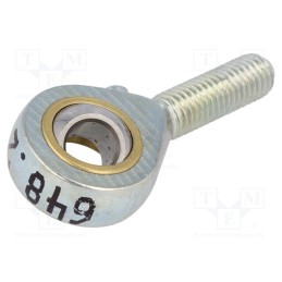 1 pcs x ELESA+GANTER - GN 648.2-8-M8-N - Ball joint, 8mm, M8, 1.25, right hand thread,outside, brass,steel