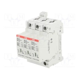 1 pcs x ABB - OVR T1-T2 3L 12.5-275S P TS QS - Surge arrestor, Type 1+2, Poles: 3, In 8/20us: 80kA, -40÷80°C, IP20