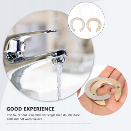 A small set of tools to prevent loosening of the tap mounting nut