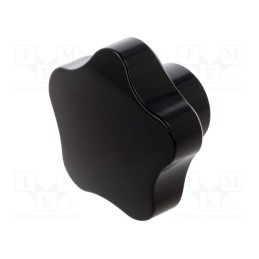 1 pcs x ELESA+GANTER - VC.192/60 A-10 - Knob, Ø: 60mm, H: 37mm, duroplast PF, Ømount.hole: 10mm, VC.192-A