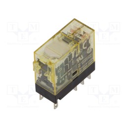 1 pcs x IDEC - RJ2S-CLD-D24 - Relay: electromagnetic, DPDT, Ucoil: 24VDC, Icontacts max: 8A