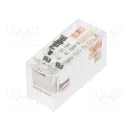 1 pcs x RELPOL - RM84-2012-25-1024-01 - Relay: electromagnetic, DPDT, Ucoil: 24VDC, 8A, 8A/250VAC, 8A/24VDC