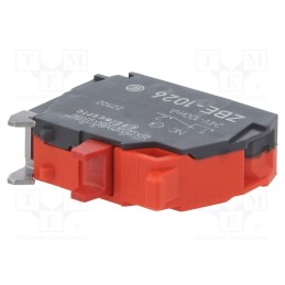 1 pcs x SCHNEIDER ELECTRIC - ZBE1026 - Contact block, 22mm, Harmony XB4, -40÷70°C, front fixing