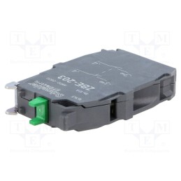 1 pcs x SCHNEIDER ELECTRIC - ZBE203 - Contact block, 22mm, Harmony XB4, -40÷70°C, front fixing