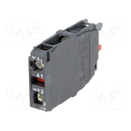 1 pcs x SCHNEIDER ELECTRIC - ZBE204 - Contact block, 22mm, Harmony XB4, -40÷70°C, front fixing