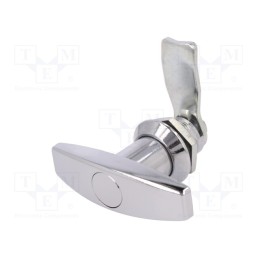 1 pcs x ROZTOCZE - 2.T18.005-18 - Lock, without cylinder, zinc and aluminium alloy, 18mm, chromium