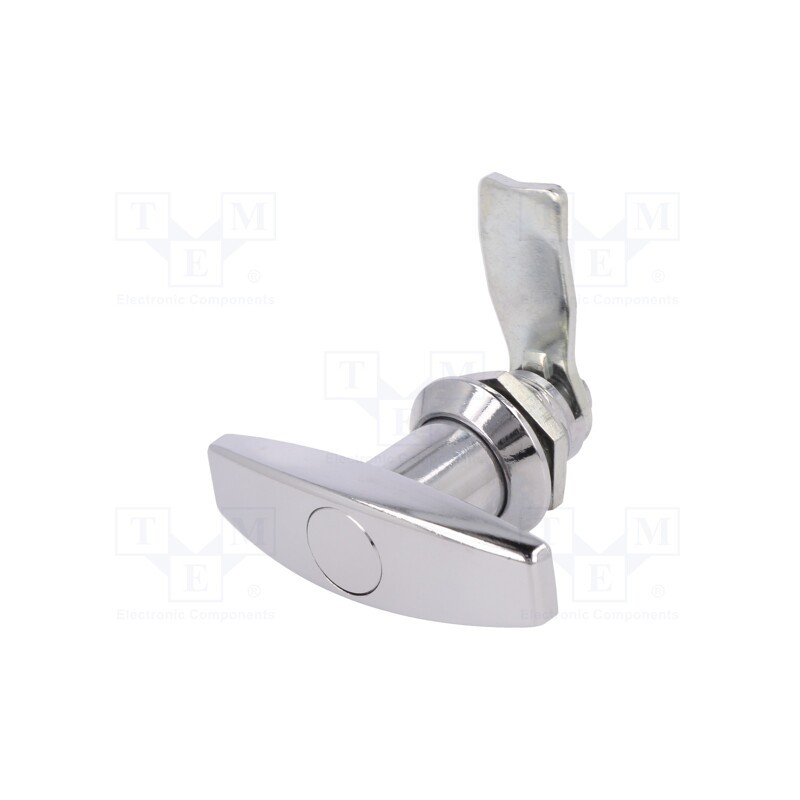 1 pcs x ROZTOCZE - 2.T18.005-18 - Lock, without cylinder, zinc and aluminium alloy, 18mm, chromium