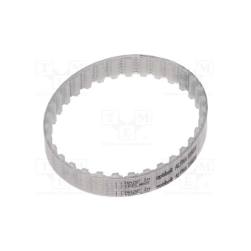 1 pcs x OPTIBELT - T5 165 877ZA - Timing belt, T5, W: 8mm, H: 2.2mm, Lw: 165mm, Tooth height: 1.2mm