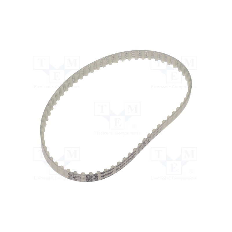 1 pcs x OPTIBELT - T5 320 877ZA - Timing belt, T5, W: 8mm, H: 2.2mm, Lw: 320mm, Tooth height: 1.2mm