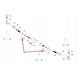 Tl02311010085 tie rod joint washer