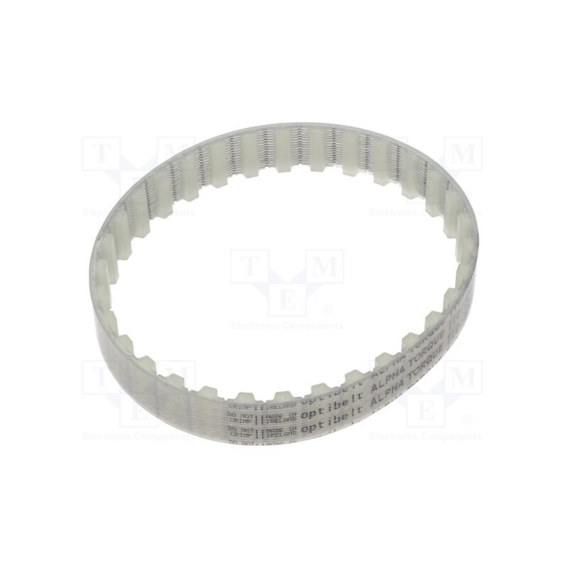 1 pcs x OPTIBELT - T10 320 1677ZA - Timing belt, T10, W: 16mm, H: 4.5mm, Lw: 320mm, Tooth height: 2.5mm