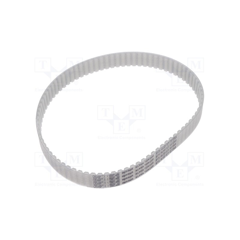 1 pcs x OPTIBELT - AT5 420 1677ZA - Timing belt, AT5, W: 16mm, H: 2.7mm, Lw: 420mm, Tooth height: 1.2mm