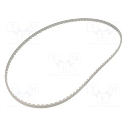 1 pcs x OPTIBELT - AT10 1000 1077ZA - Timing belt, AT10, W: 10mm, H: 5mm, Lw: 1000mm, Tooth height: 2.5mm