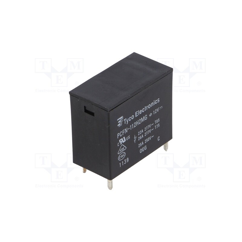 1 pcs x TE Connectivity - 1721929-1 - Relay: electromagnetic, SPST-NO, Ucoil: 12VDC, 25A, Series: PCFN