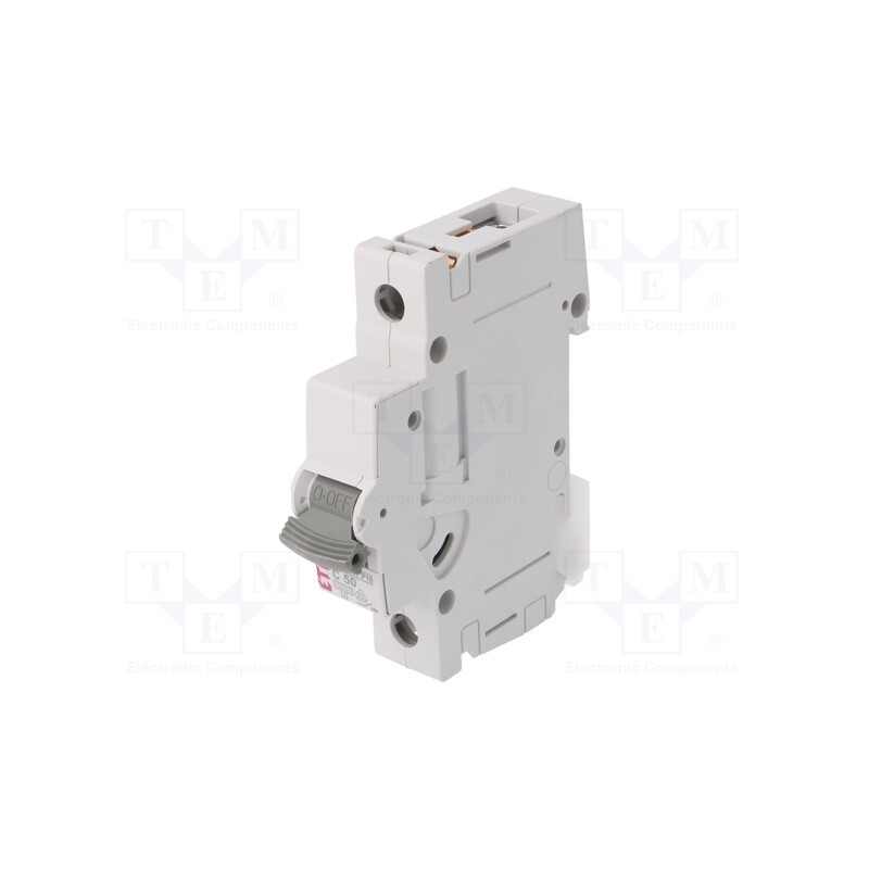 1 pcs x ETI POLAM - ETIMAT P10 1P C50 - Circuit breaker, 230/400VAC, Inom: 50A, Poles: 1, Charact: C, 10kA